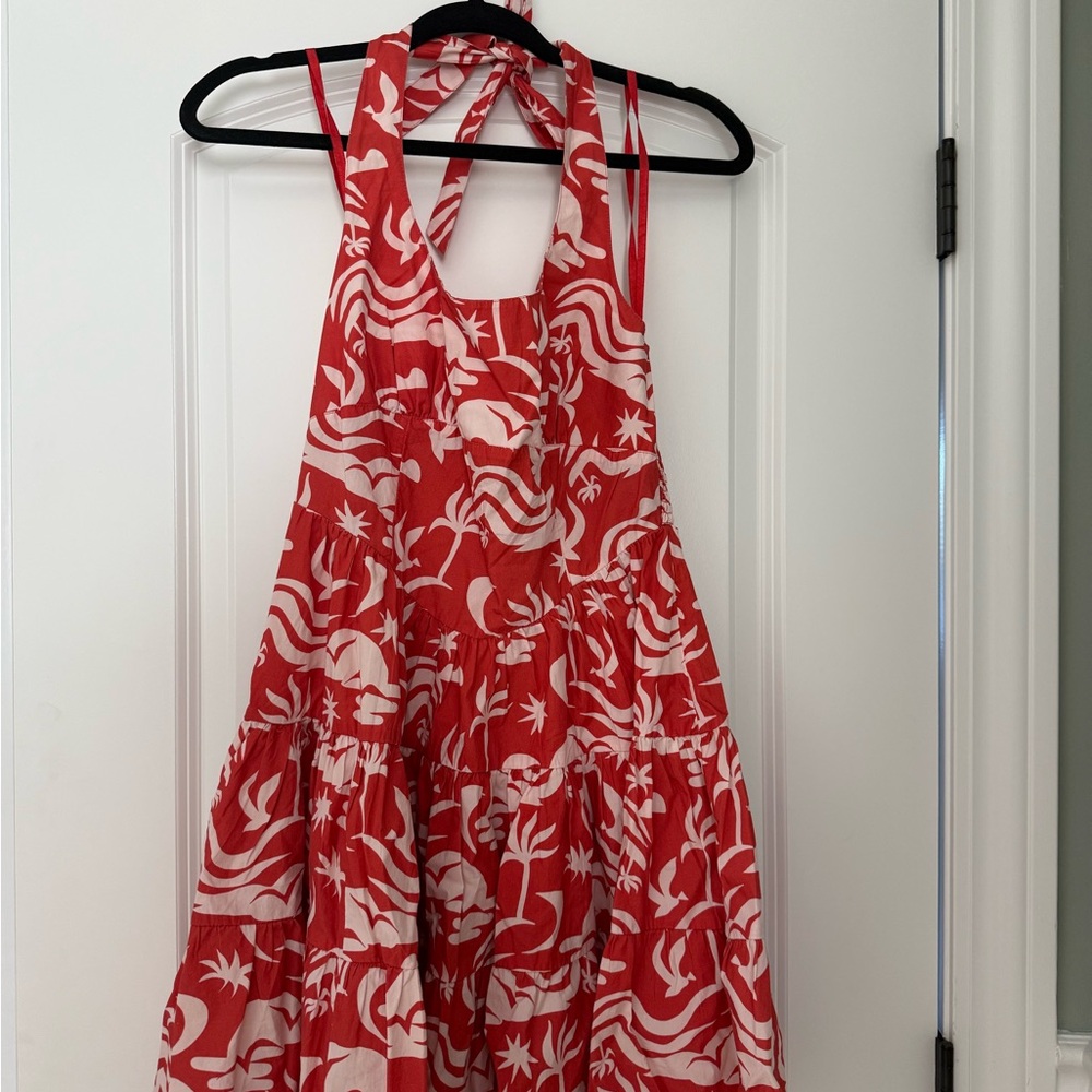 Daniella Manini x Celandine Tiered Bustier Mini Dress - Size S Petite